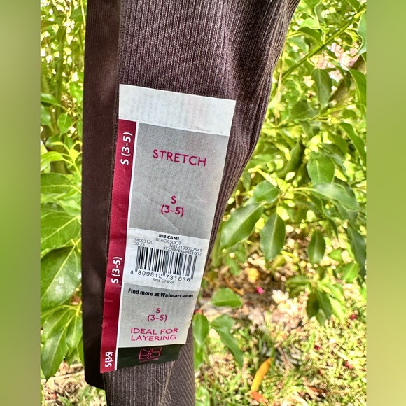 NWT NOBO Women’s Black Tank Top Sleeveless Size S Stretch - Picture 4 of 7